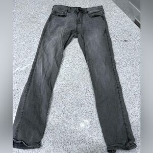Hollister Men's Charcoal Skinny Jeans
